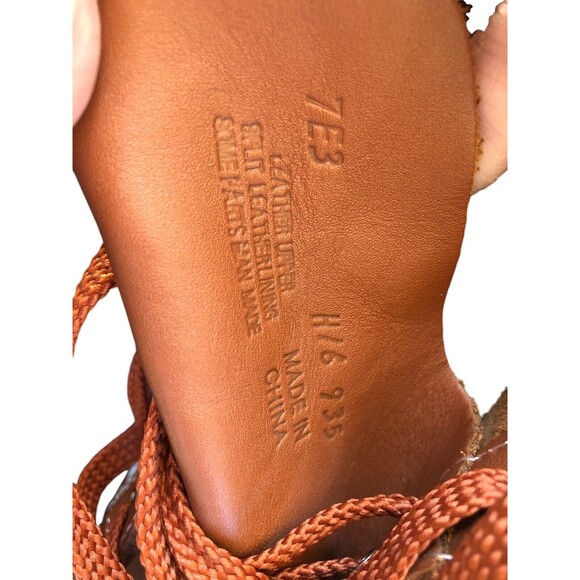 Work America Men's Crepe Wedged Sole 6" Work Size 6 - Picture 7 of 8